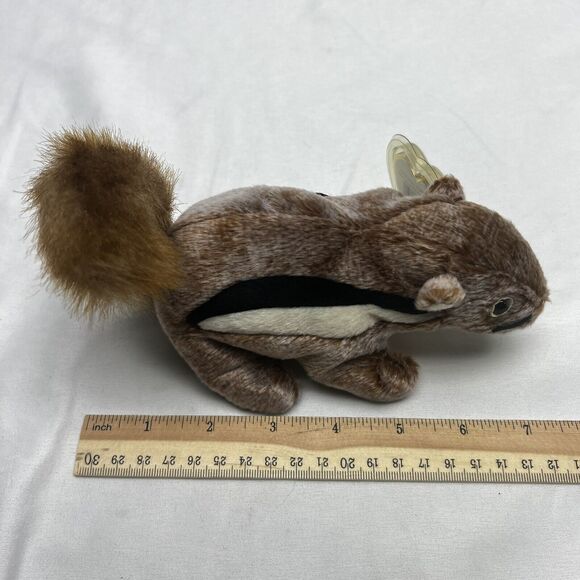 Ty Original Beanie Baby 1999 Chipper the Chipmunk MWMTs Plush In Storage Box - Picture 11 of 12